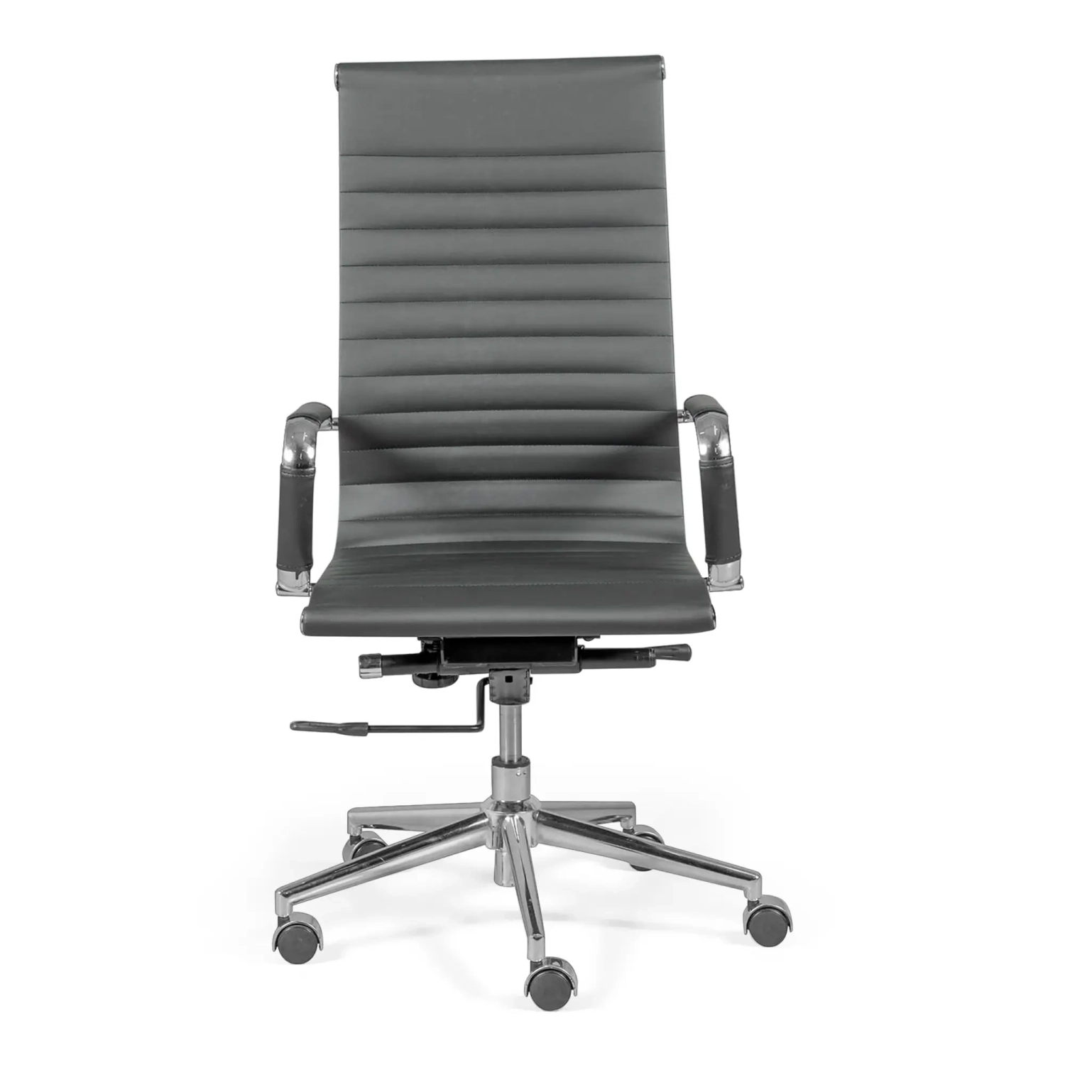 Silla de oficina Task respaldo alto | Ergonomía y diseño moderno en polipiel