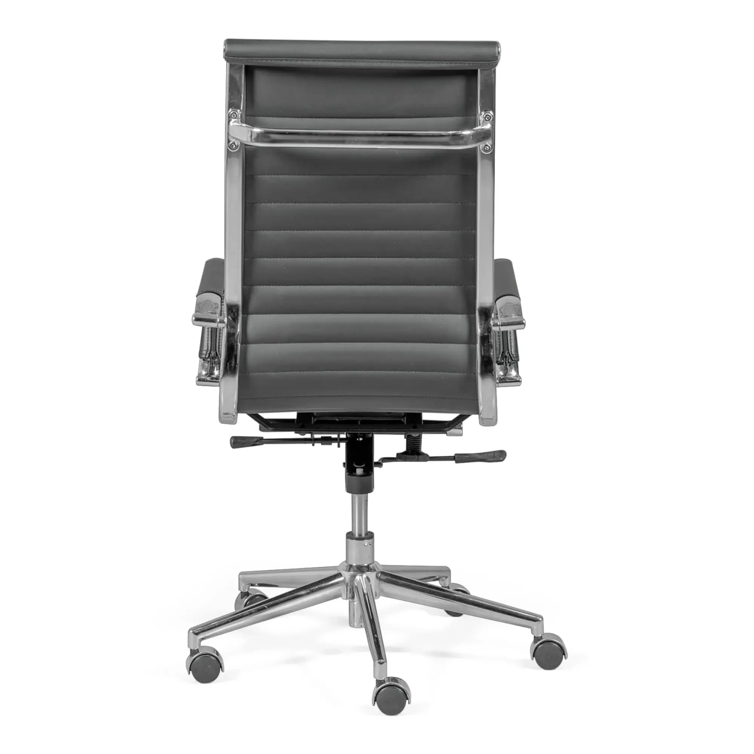 Pracovní kancelářská židle s vysokým opěradlem | Ergonomie a moderní design v imitaci kůže