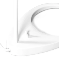 Candeeiro de mesa Jhon: design inspirado em Arne Jacobsen em aço
