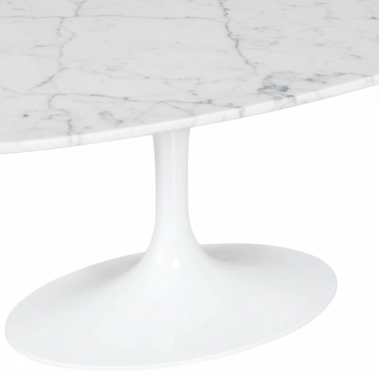 Inspiration Tulip Coffee Table i Carrara Marble - Möbeldesign
