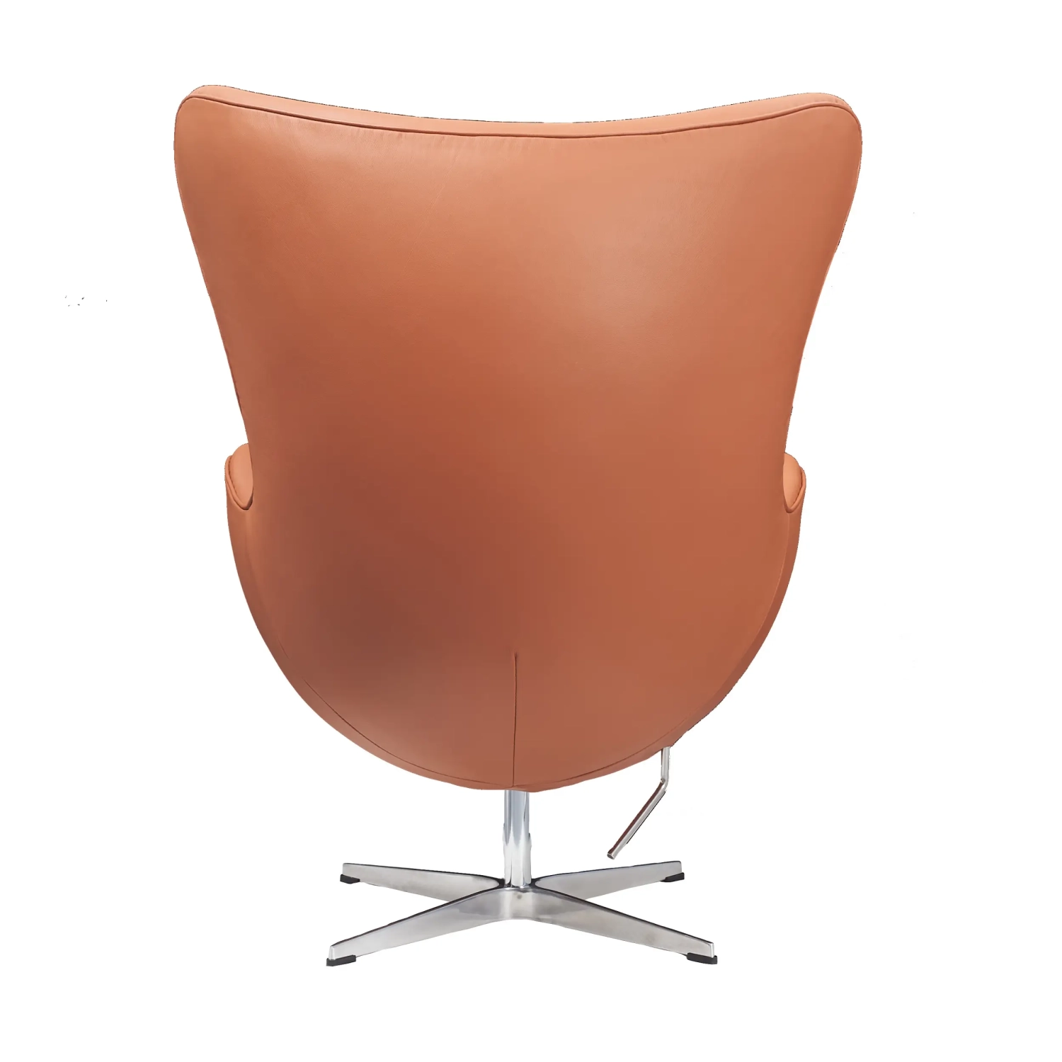 Ispirazione di Egg Chair di Pelle - Poltrona da Disegno Premium - Mobilie Design