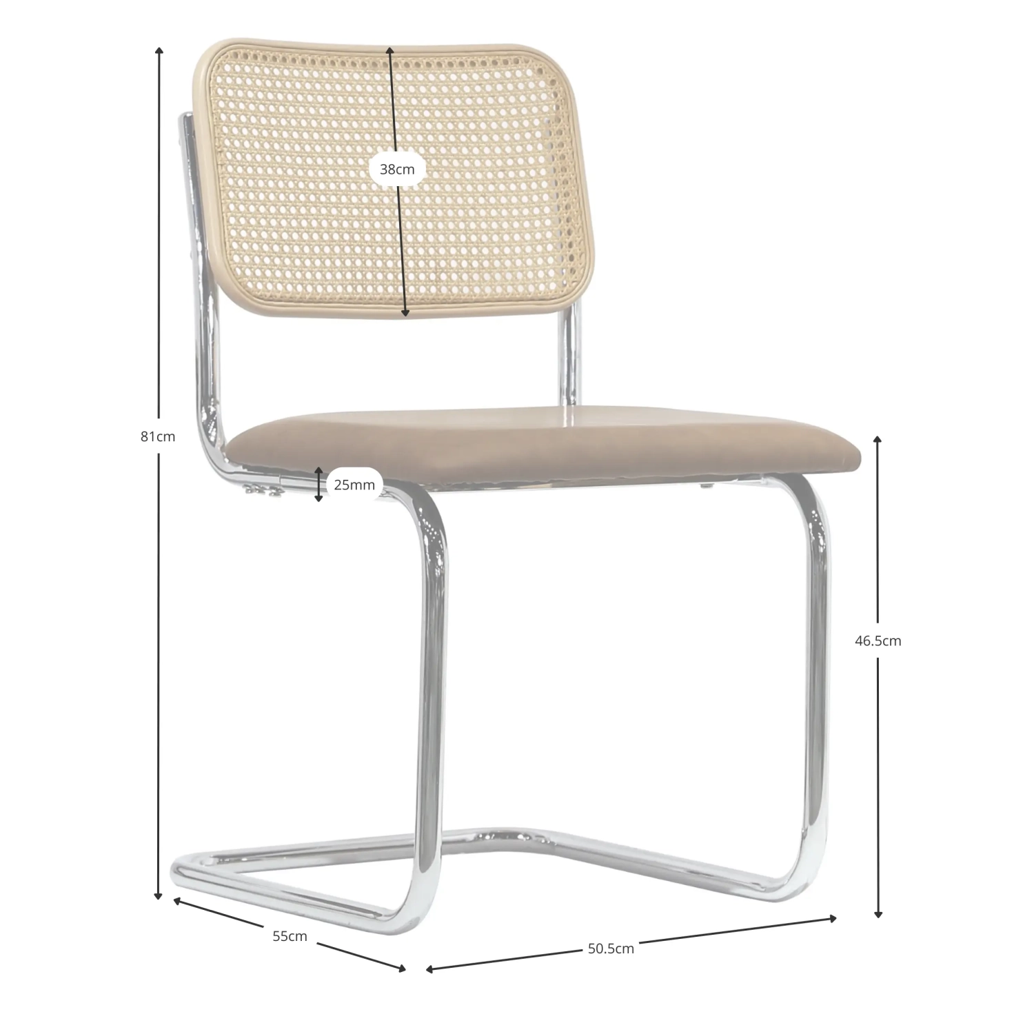 Silla Cesca de fabricación artesana - Silla de ratán - Mueble Design