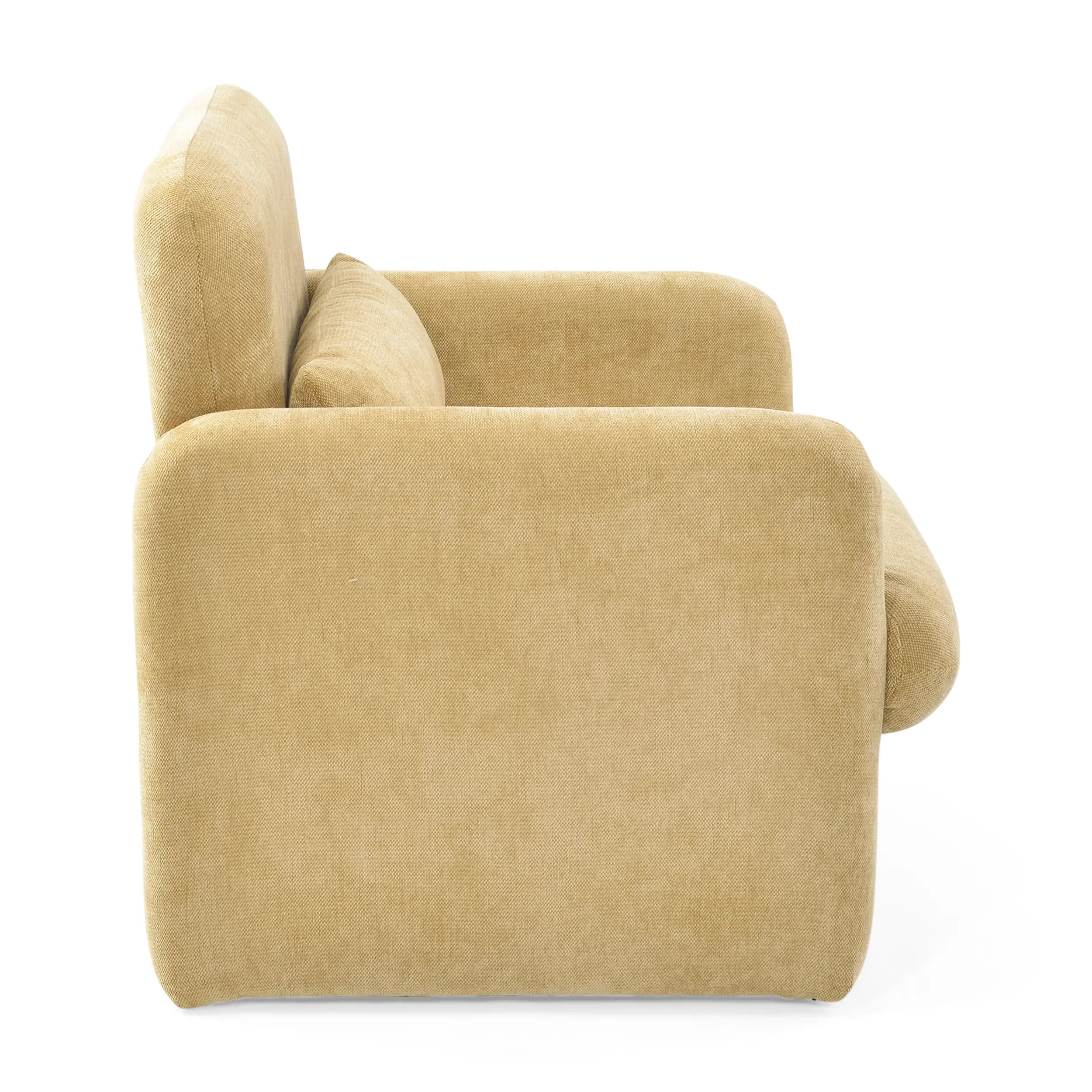 Bristol minimalist upholstered armchair : High-density foam