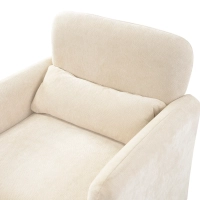 Minimalistické čalouněné křeslo Bristol čalouněné pěnou s vysokou hustotou