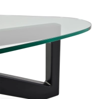 Designový konferenční stolek z tvrzeného skla - Nodda
