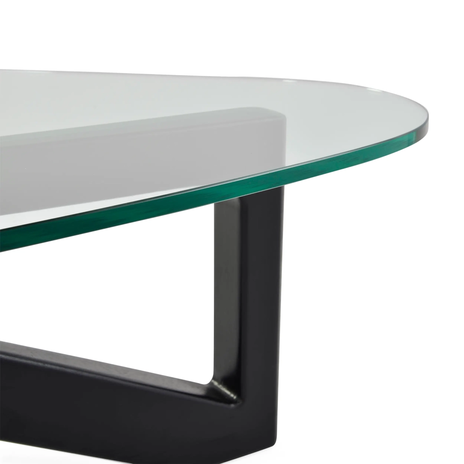Mesa de centro de design em vidro temperado - Nodda