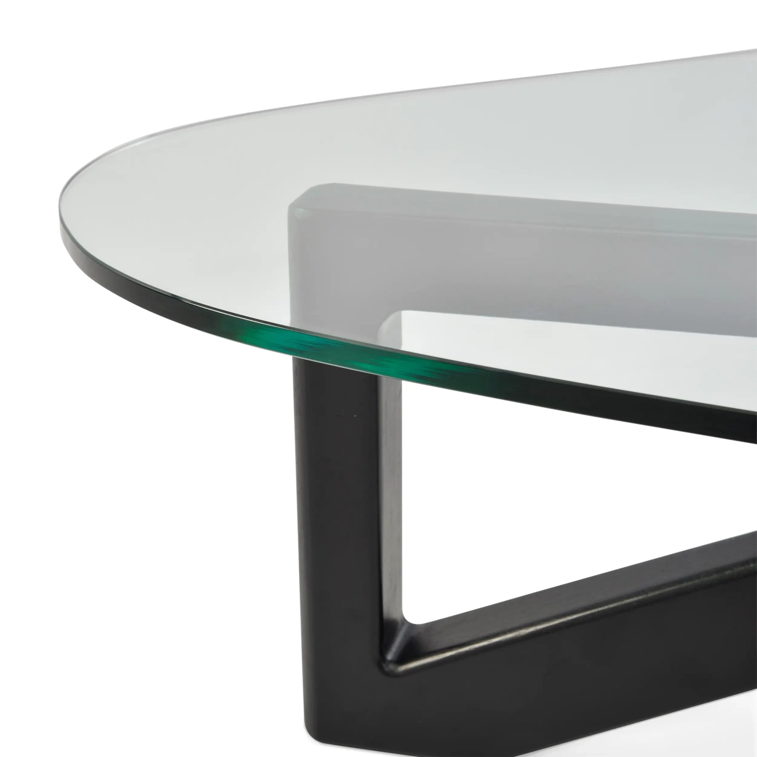 Designat soffbord i härdat glas - Nodda