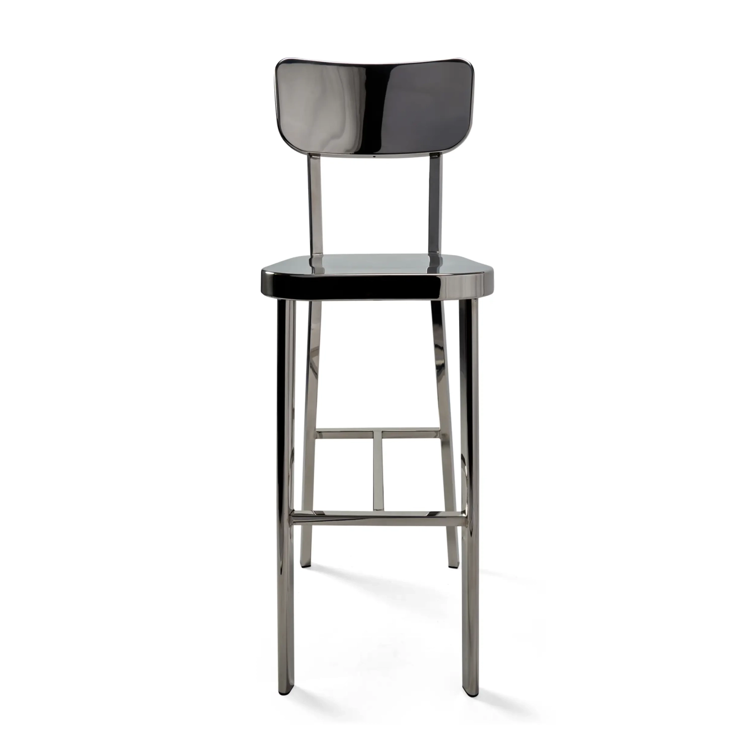 Stool stainless steel chrome-plated high - Delawere