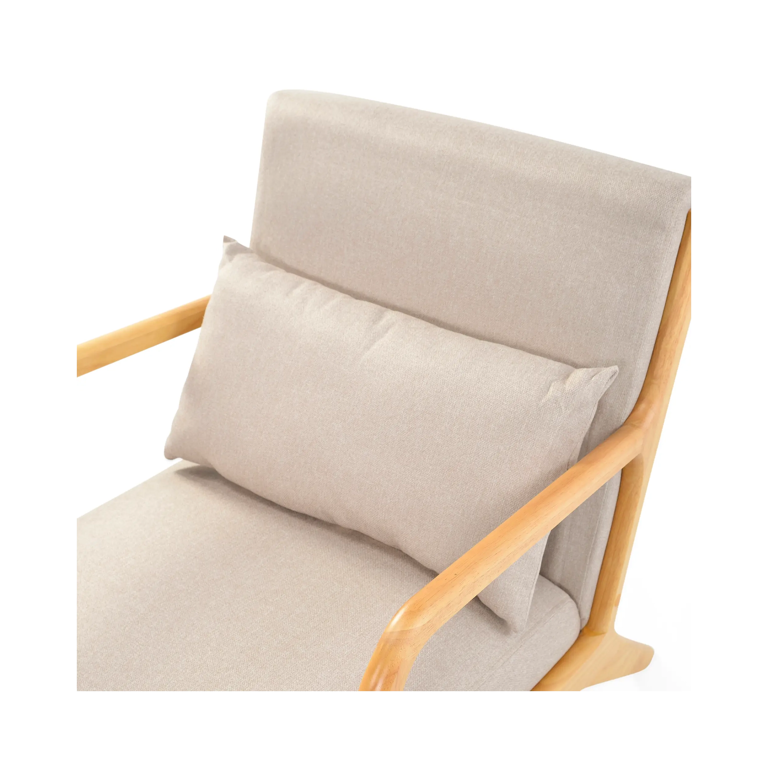 Fauteuil scandinavisch met lendenkussen - Colmar