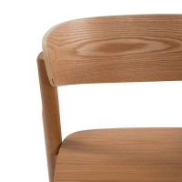 Tabouret haute en frêne naturel - Notorius