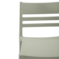Chaise empilable en polypropylène pour usage extérieur - Creta