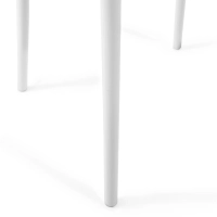Silla apilable de polipropileno apta para exterior - Creta