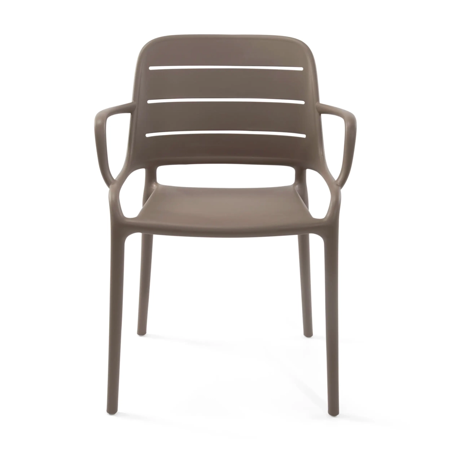 Chaise d'extérieur empilable en polypropylène - Sunset