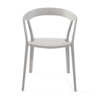 Silla apilable para comedor y exterior - Krilen