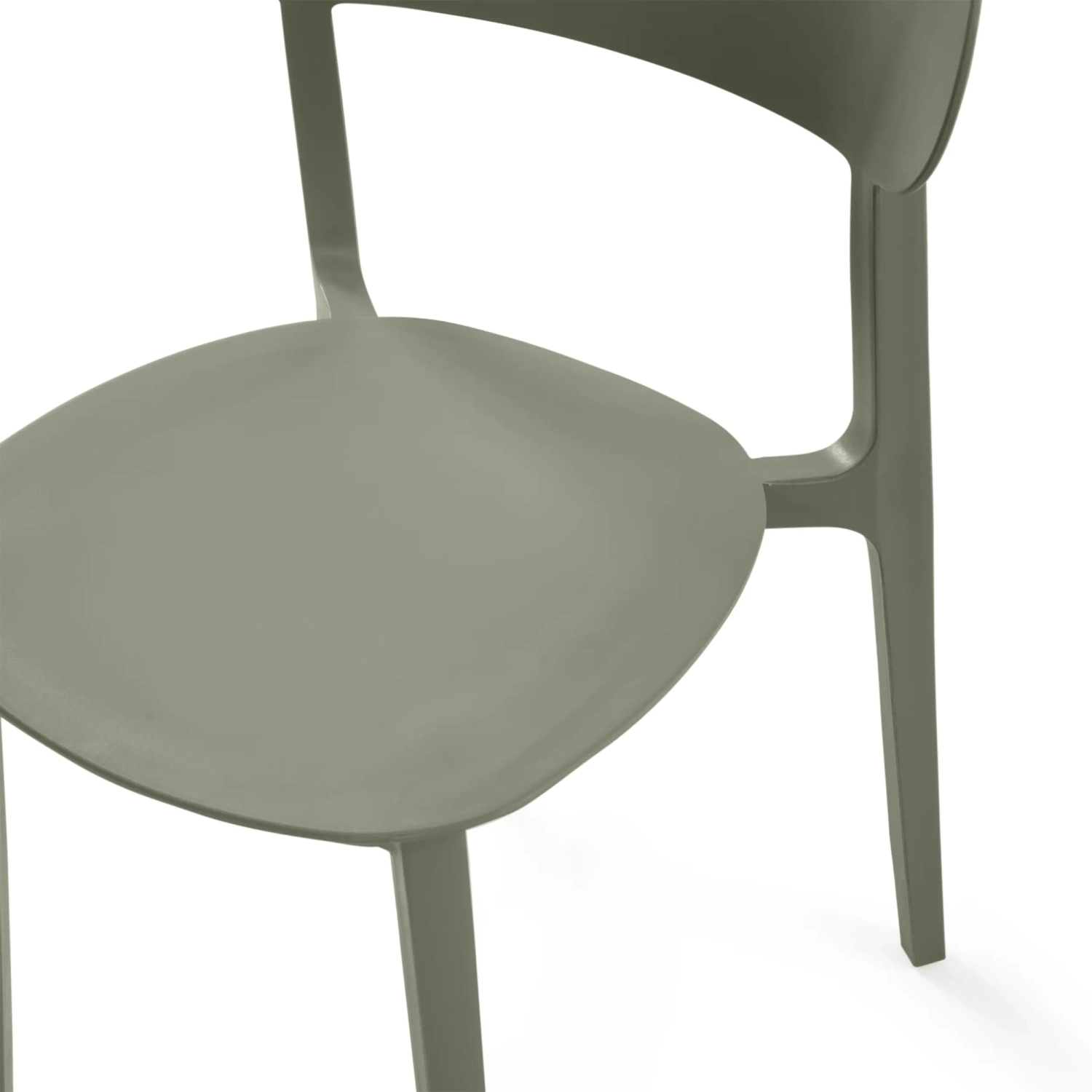 Silla de diseño en polipropileno apilable - Sun