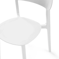 Stohovatelná designová židle z polypropylenu - Sun