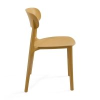 Silla de diseño en polipropileno apilable - Sun