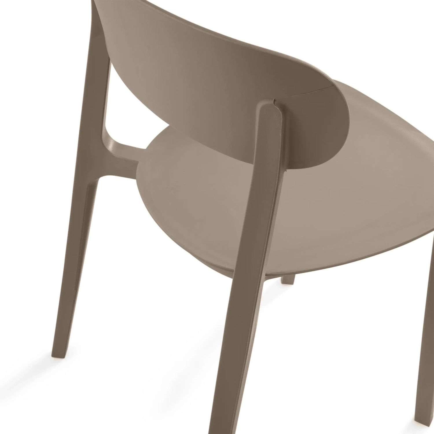 Stapelbare designstoel van polypropyleen - Sun