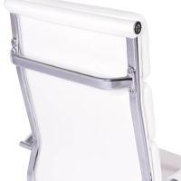 Task Kontorsstol i italienskt läder med hög rygg och elegant design
