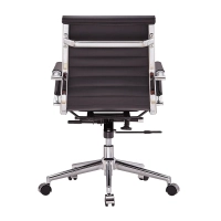 Task Low-Back Italian Leather Office Chair | Stil & Komfort
