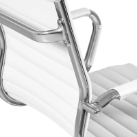 Task Low-Back Italian Leather Office Chair | Style & Comfort