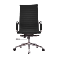 Task Hoge Rug Italiaanse Leren Bureaustoel | Ergonomie & Professionele Stijl