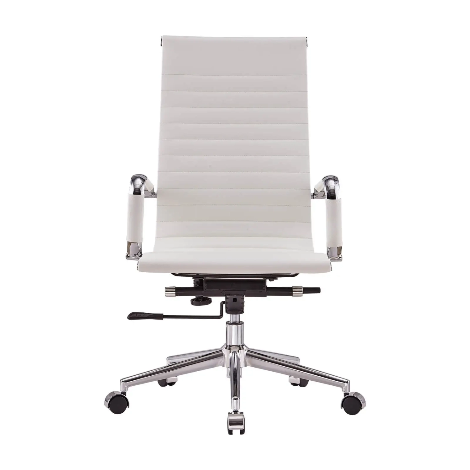 Task Hochlehner Bürostuhl aus italienischem Leder | Ergonomie & Professioneller Stil