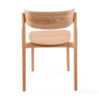 Ruokapöydän tuoli Notorius luonnon saarni | Elegantti design skandinaavinen