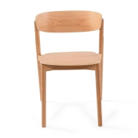 Ruokapöydän tuoli Notorius luonnon saarni | Elegantti design skandinaavinen