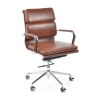 Chaise de bureau rembourrée Task Task | Design classique et confort moderne