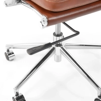 Chaise de bureau rembourrée Task Task | Design classique et confort moderne
