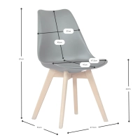 Silla Tower Verona - Sillas Diseño - Mueble Design