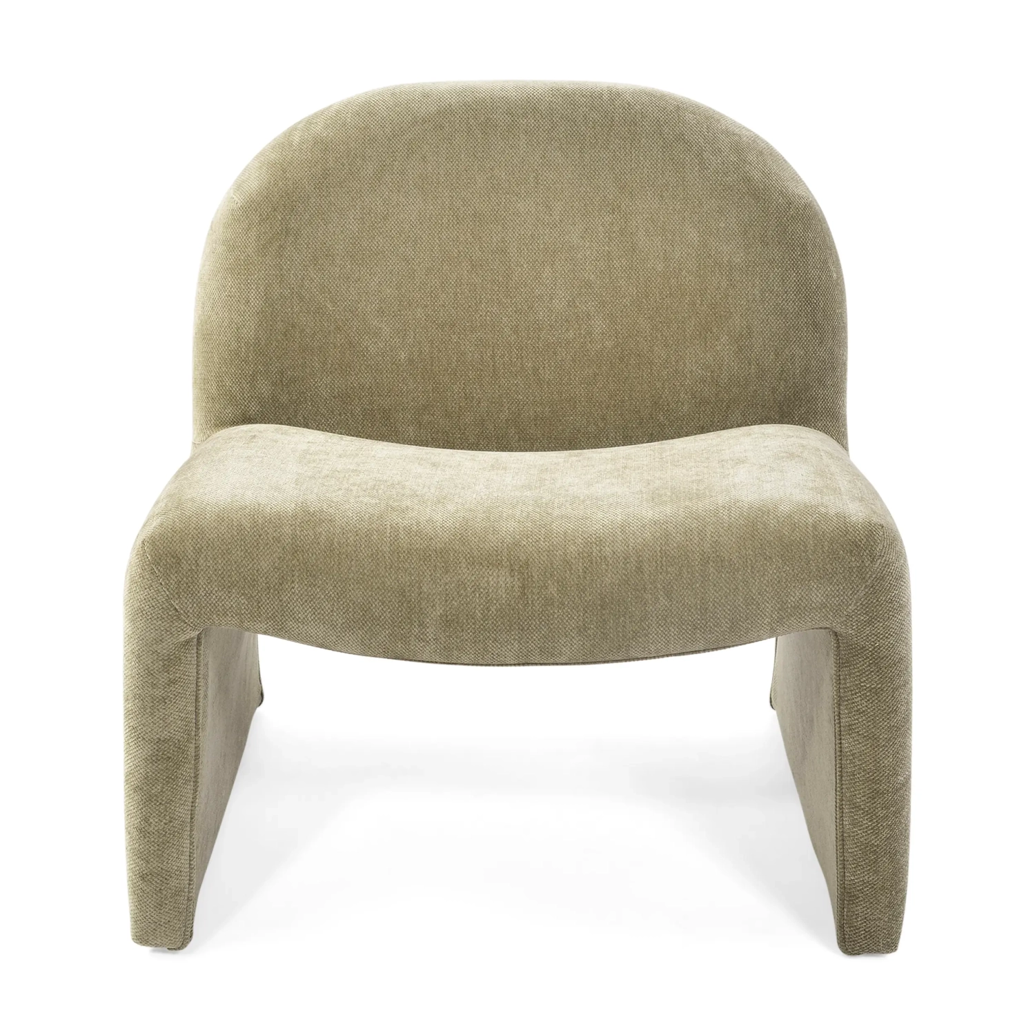 Gestoffeerde design fauteuil Basel, minimalistische en comfortabele stijl