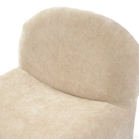 Gepolsterter Designersessel Basel, minimalistischer und komfortabler Stil