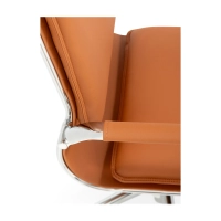 Fauteuil de bureau Studio à dossier haut | Fauteuil de bureau ergonomique en simili cuir
