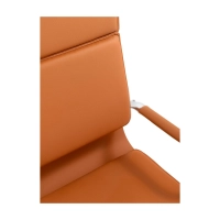 Kancelářská židle Studio s vysokým opěradlem | Ergonomická kancelářská židle z umělé kůže
