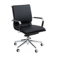 Chaise de bureau Studio à dossier bas | Design moderne et ergonomique