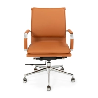 Studio-bureaustoel met lage rugleuning | Ergonomisch, modern ontwerp