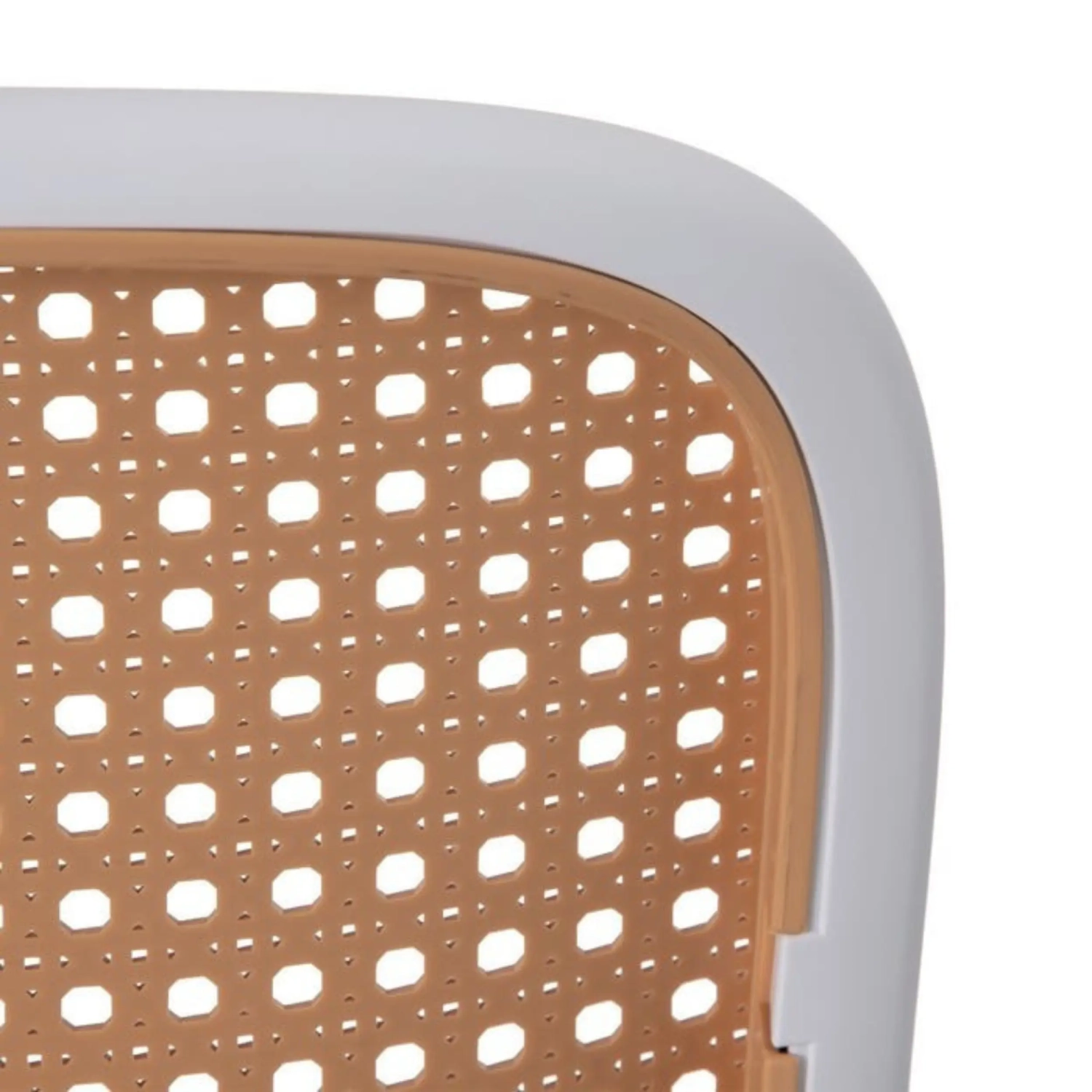 Chaise « Moulin Vintage » en rotin synthétique | Chaise empilable pour l'intérieur et l'extérieur