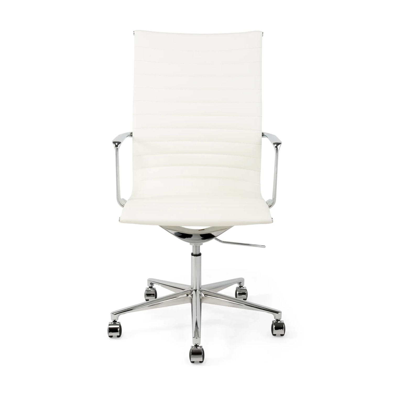 Task Executive kantoorstoel met hoge rugleuning en lederen bekleding | Hoogwaardige ergonomische kantoorstoel