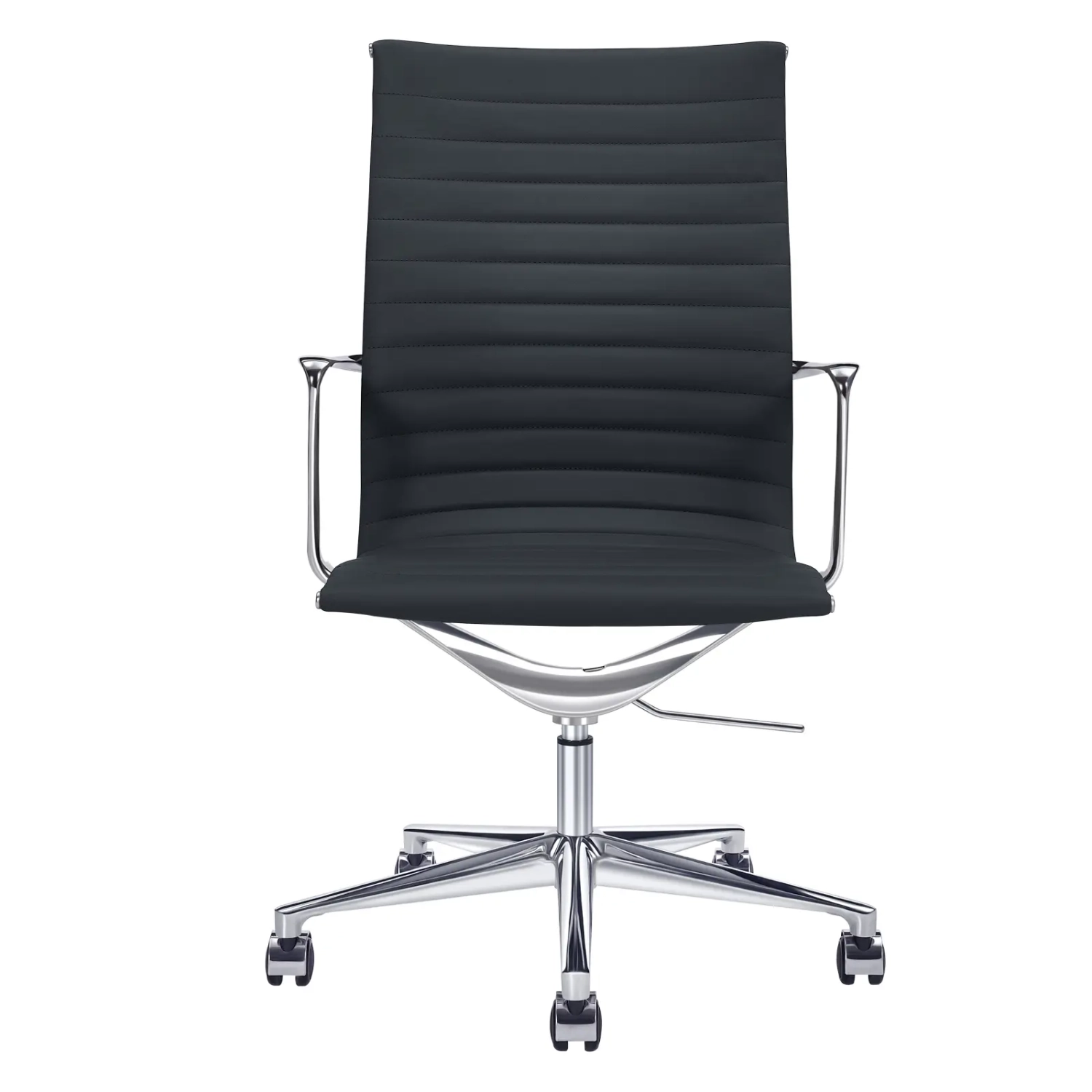Task Executive kontorsstol i läder med hög rygg | Ergonomisk kontorsstol i premiumklass