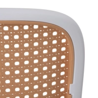 Packen Sie 4 Moulin-Stühle aus synthetischem Rattan - Mueble Design