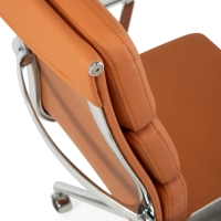 Task Fauteuil de bureau haut de gamme | Fauteuil de direction en cuir italien