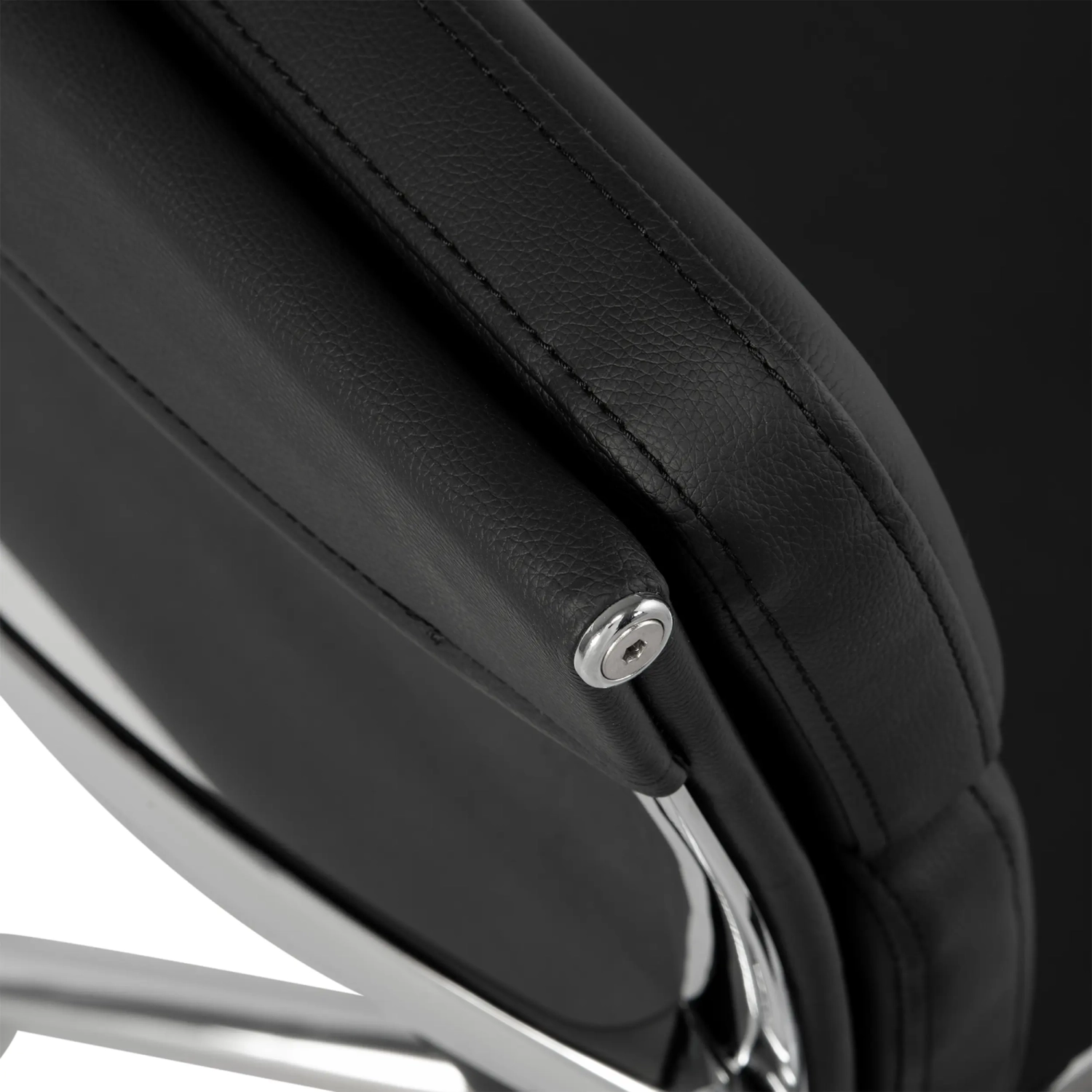 Task Sedia da scrivania di alta gamma | Sedia da ufficio in pelle italiana con rotelle