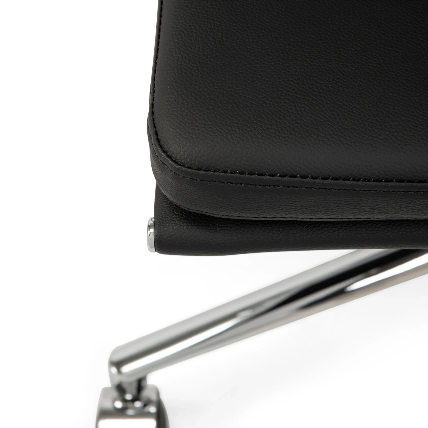 Task Silla de escritorio de alta gama | Silla de oficina de cuero italiano con ruedas