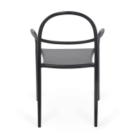 Fauteuil d'extérieur design empilable Master | Fauteuil en polypropylène