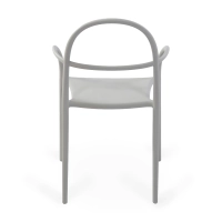 Silla de diseño para exterior apilable Master | Sillón de polipropileno