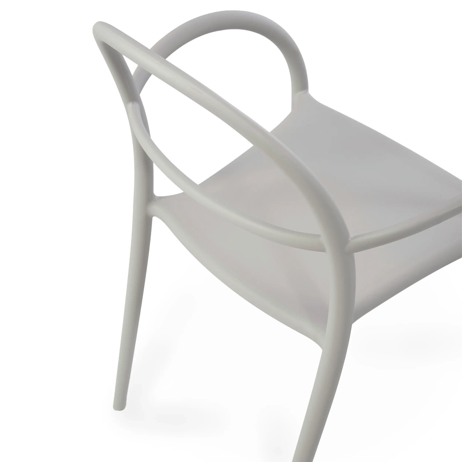 Fauteuil d'extérieur design empilable Master | Fauteuil en polypropylène
