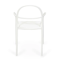 Fauteuil d'extérieur design empilable Master | Fauteuil en polypropylène