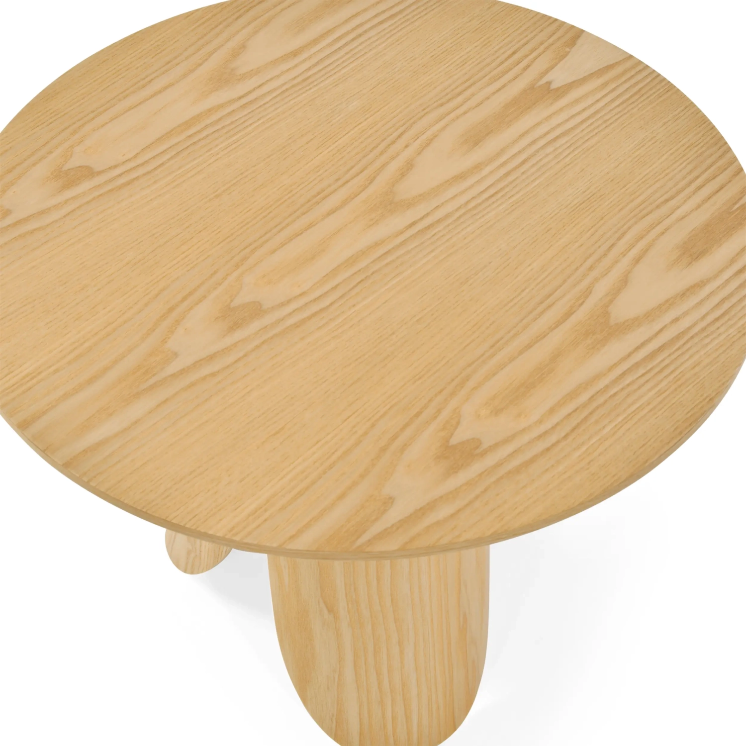 Pluto Scandinavian Ash Wood Coffee Side Table